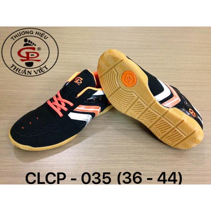 Giày cầu lông nam Chí Phèo CL 035 Đen-cam