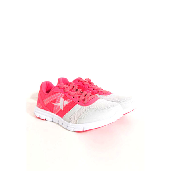 Giày chạy nữ Xtep 984218115919-3 màu xám phối hồng