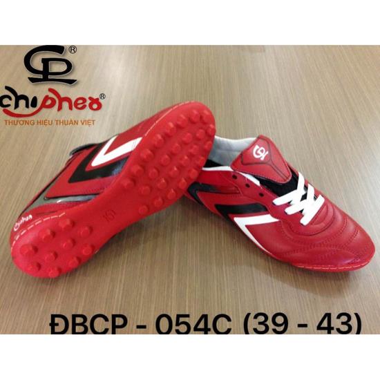 Giày đá banh nam-ĐBCP - 054C Đỏ-đen