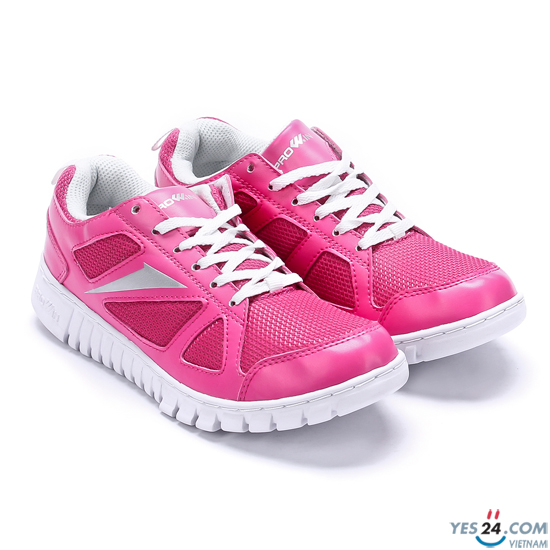 Giày luyện tập chạy bộ nữ màu hồng - TR1402- HỒNG