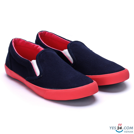 Giày QuickFree nữ màu xanh navy phối đỏ - W130207-002