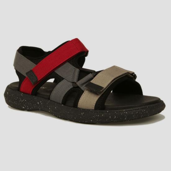 Giày Sandal nam Geox U Goinway A Text Taupe - Red