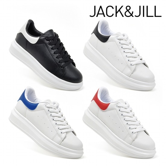 Giày sneaker da đế 4.5cm Jack&Jill
