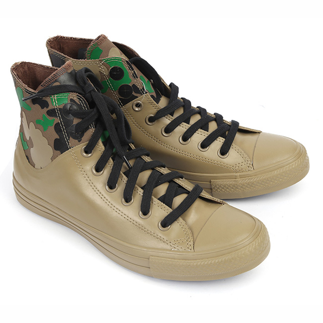 Giày Sneaker nam cố cao Rubber Chuck Converse màu nâu 151069C