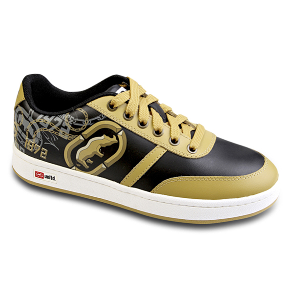 Giày sneaker thể thao nam Ecko Unltd màu đen - IS17-24069 BLK.GOLD