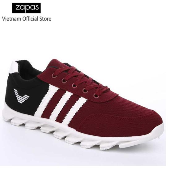 Giày Sneaker thể thao nam Zapas GS001 màu đỏ phối đen - GS001RE