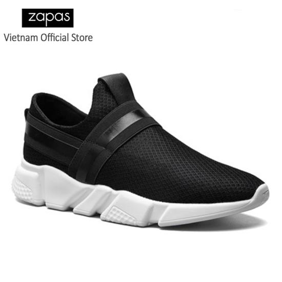 Giày Sneaker thể thao nam Zapas màu đen - GS084BA