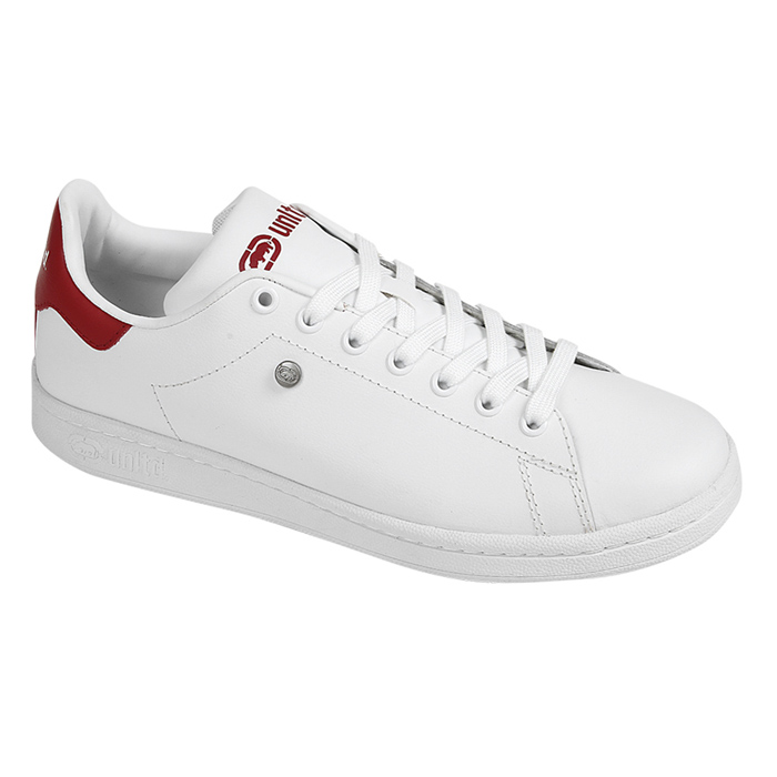 Giày sneaker thể thao Unisex Ecko Unltd màu trắng phối đỏ IF17-28115 WHT/RED