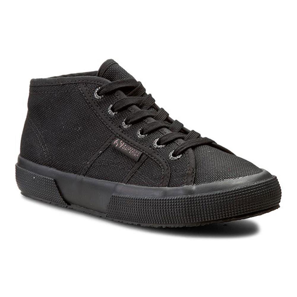 Giày Sneaker unisex 2750 Mid Cut Unisex Superga màu đen - S000920_997_F16
