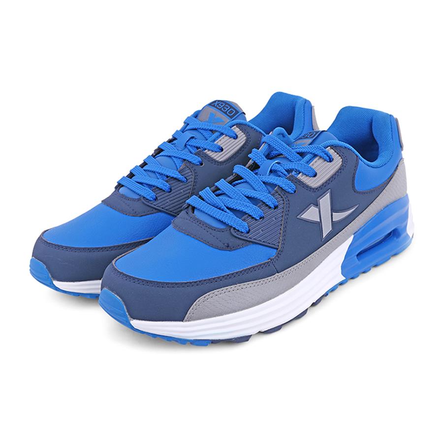 Giày Sneakers nam Xtep màu xám phối xanh dương - 985319325320