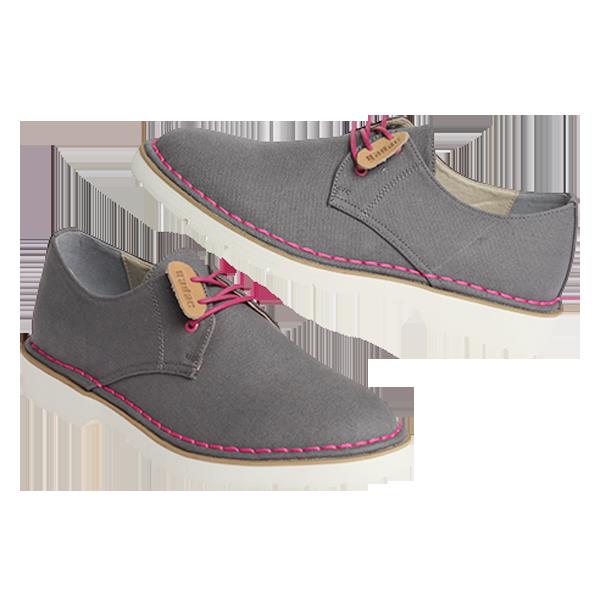Giày Sneakers thể thao Paperplanes Unisex - Xám đậm - GD08C026 Dark Grey