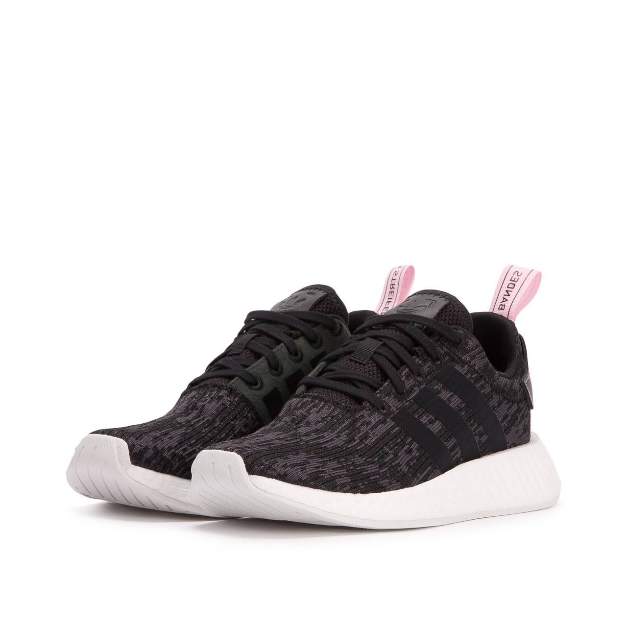 Giày thể thao Adidas Originals NMD R2 Boost W black / white BY9314