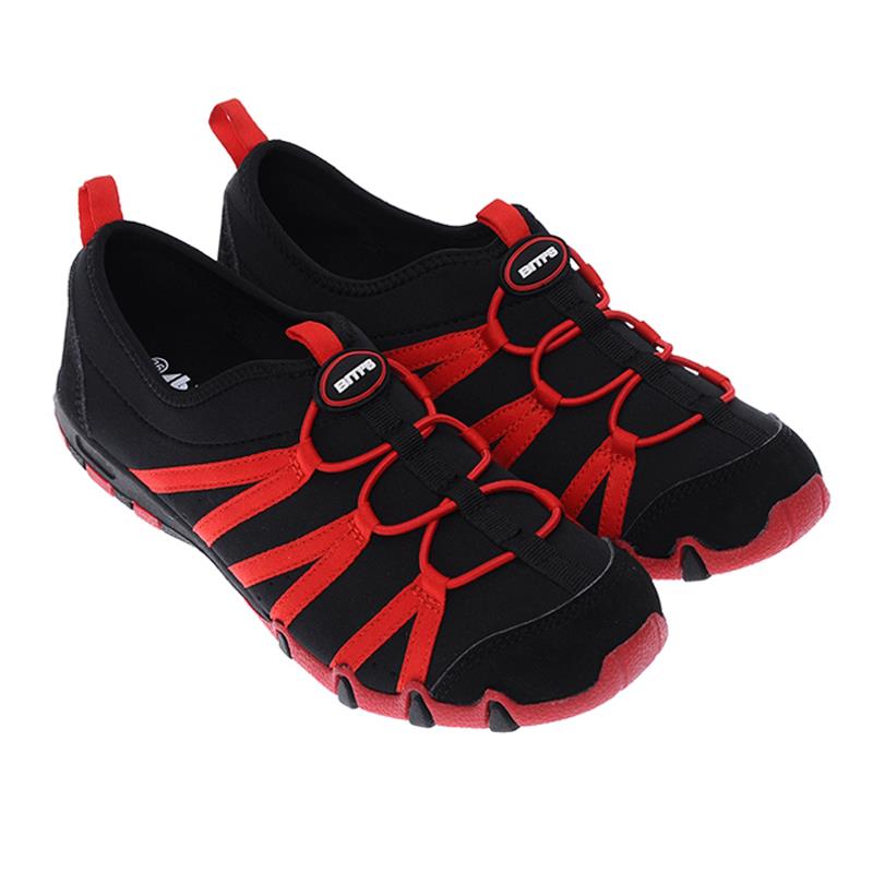 Giày thể thao Bitis nữ (Đen phối đỏ) - DSW053400DOO