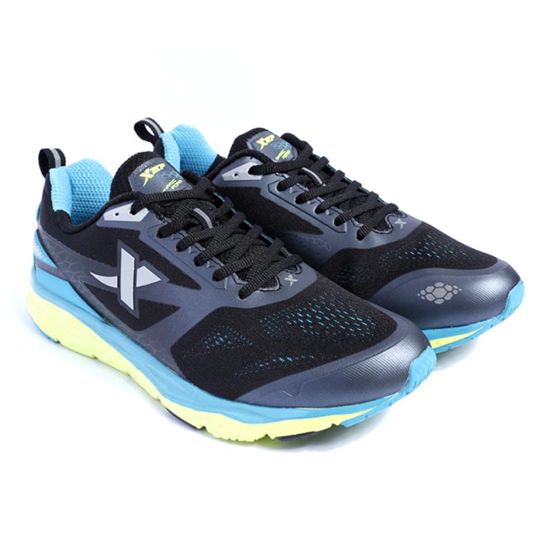 Giày thể thao nam màu đen phối xanh thời trang Xtep - 984119115877-3