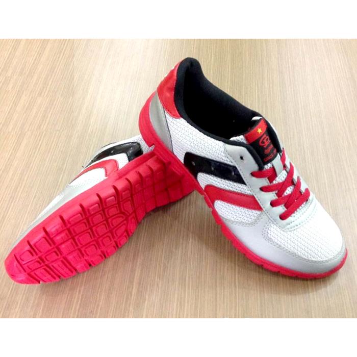 Giày thể thao nam thời trang Chí Phèo (Trắng-Đỏ) - RUN 023