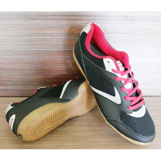Giày thể thao si phối lưới (Đen phối bạc) CLCP - 005