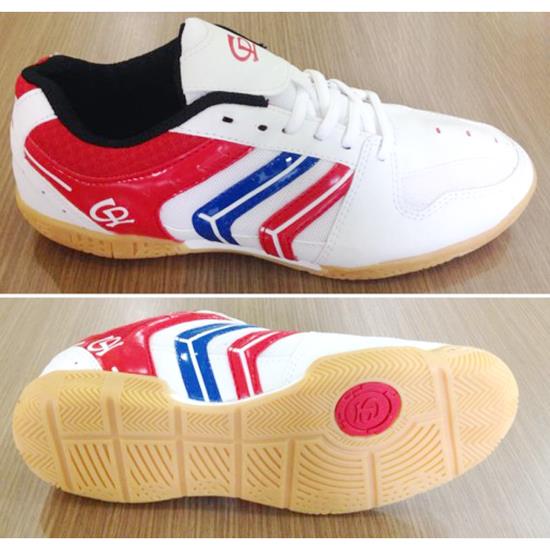 Giày thể thao si phối lưới (Trắng phối đỏ) CLCP - 035