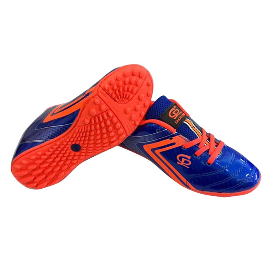 Giày thể thao trẻ em Chí Phèo màu xanh bích phối cam - ĐBCP -  044C TE