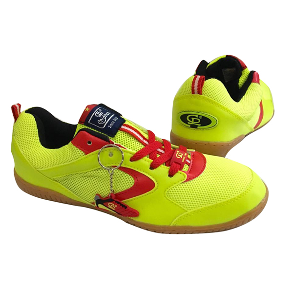 Giày thể thao Unisex Chí Phèo màu vàng chanh phối đỏ - CLCP - 005