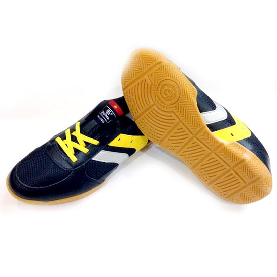 Giày thể thao Unisex Chí Phèo màu xanh navy phối vàng - CL 055