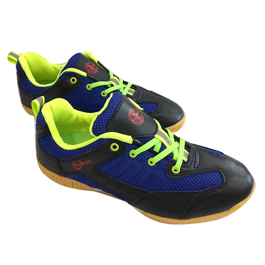 Giày thể thao Unisex thời trang Chí Phèo (Đen phối xanh bích) - CL 045
