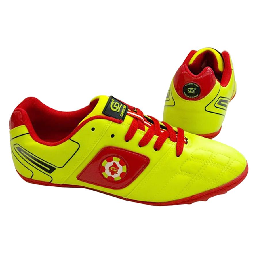 Giày thể thao Unisex thời trang Chí Phèo màu vàng chanh phối đỏ - ĐBCP  074C