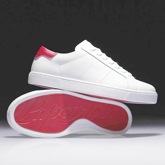 [HONEYDEAL1] Giày Sneakers thể thao nữ Paperplanes - Trắng viền đỏ - PP1353 White Red