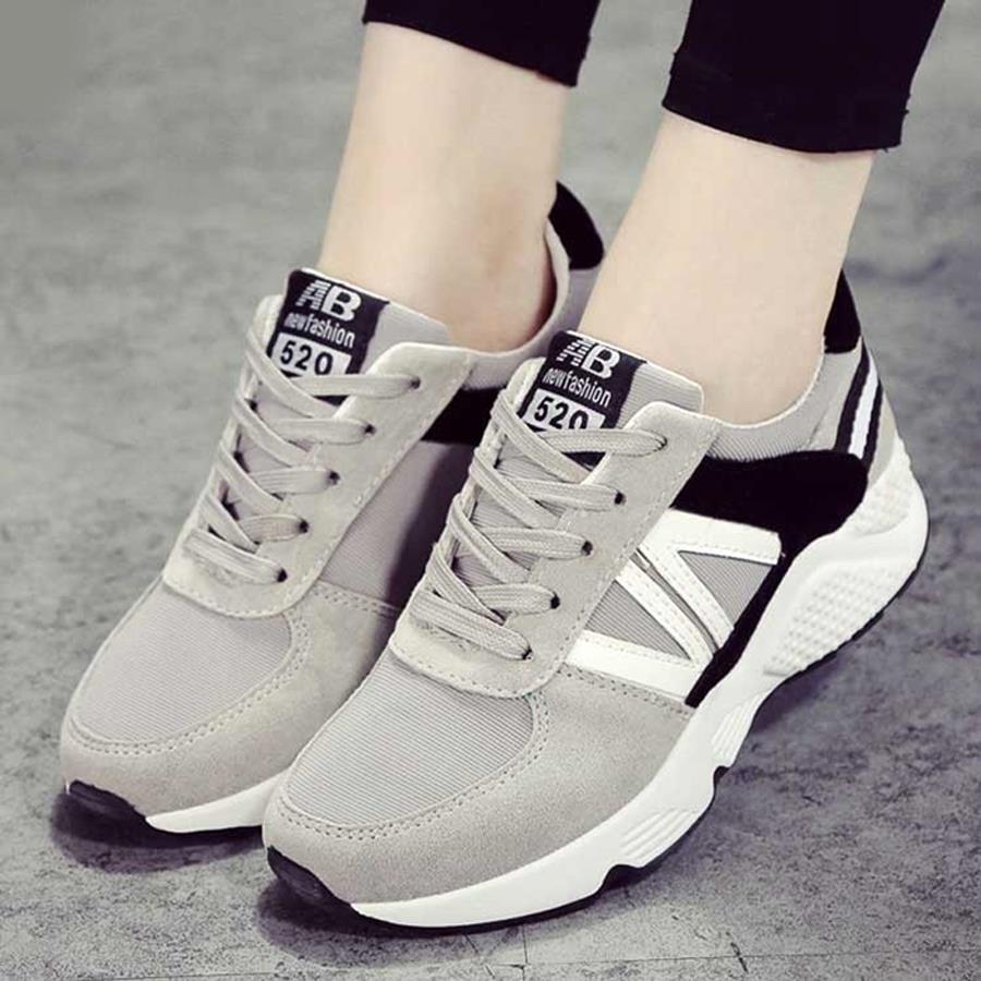 [HONEYDEAL2] Giày Sneaker thời trang nữ Zapas GN024 màu xám - GN024GR