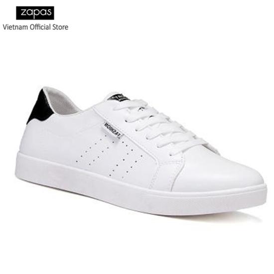 [HONEYDEAL3] Giày Sneaker nam thời trang Zapas trắng đen  - GS082BA