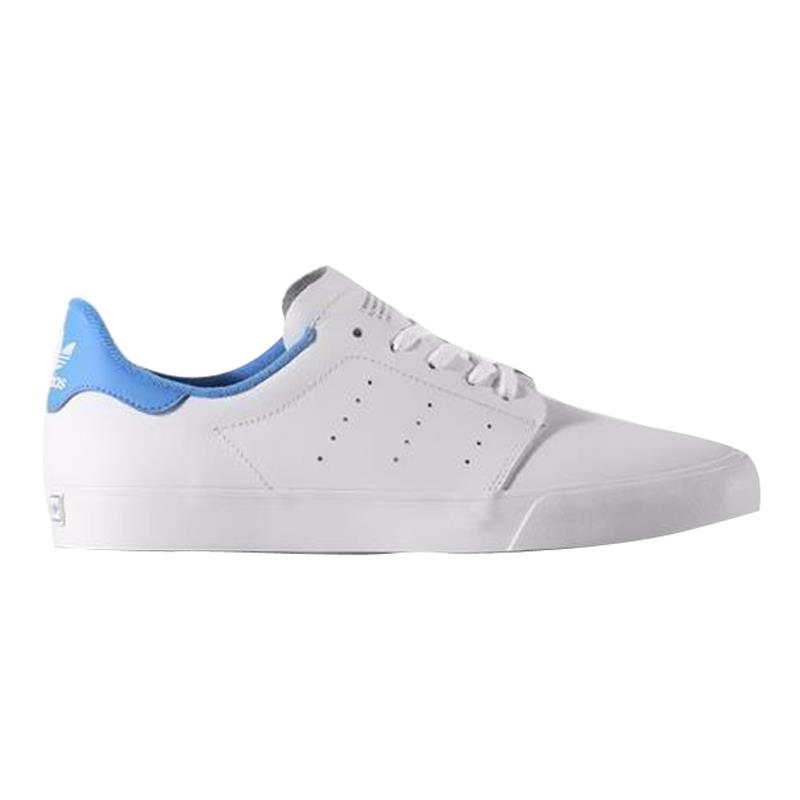 [HONEYDEAL3] Giày Unisex Adidas Orginal Seeley Court - trắng phối xanh dương - BB8587