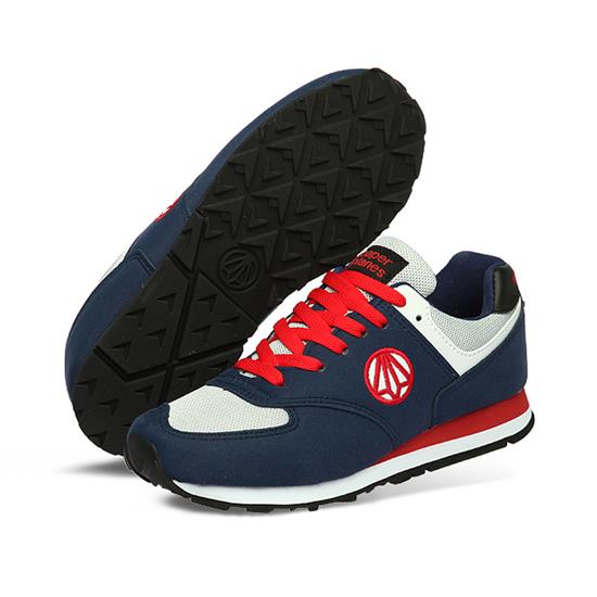 [HONEYDEAL9] Giày Sneakers thể thao Paperplanes Unisex - Xanh đen đỏ - PP1336 Navy Red