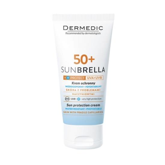 Kem chống nắng cho da nhiễm corticoid SUNBRELLA SPF50+ Sun Protection Cream Skin With Fragile Capillaries Dermedic - 2260468