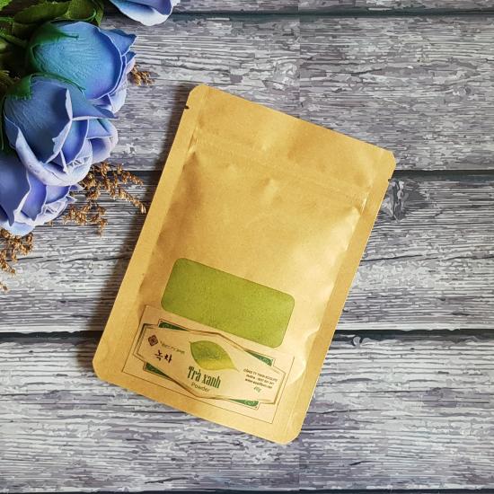 Mặt nạ trà xanh trị mụn - Green Tea Powder Ecolife