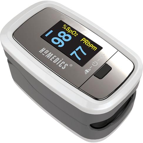 Máy đo nồng độ oxy máu và nhịp tim công nghệ Optimetrix HoMedics PX-131 (Nhập khẩu USA - FDA Hoa Kỳ)