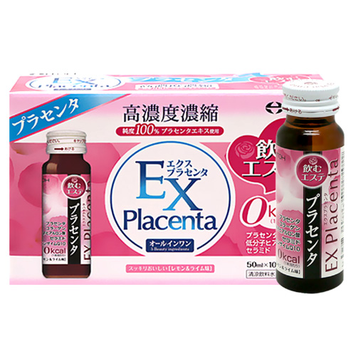 Nước uống tinh chất nhau thai cừu Itoh EX Placenta (Hộp 10 chai x 50ml)