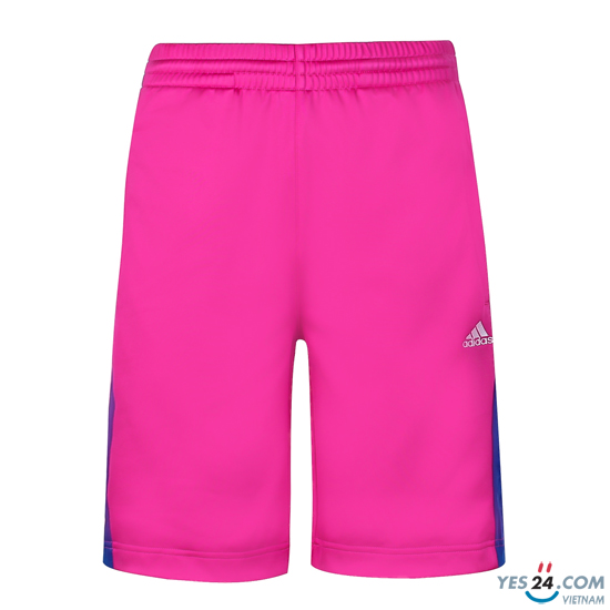 Quần short nam Adidas  màu hồng phối xanh da trời 2 bên- N41