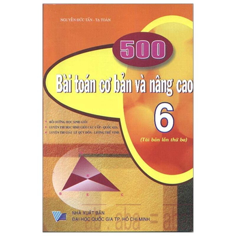 Sách 500 Bài Toán Cơ Bản Và Nâng Cao 6