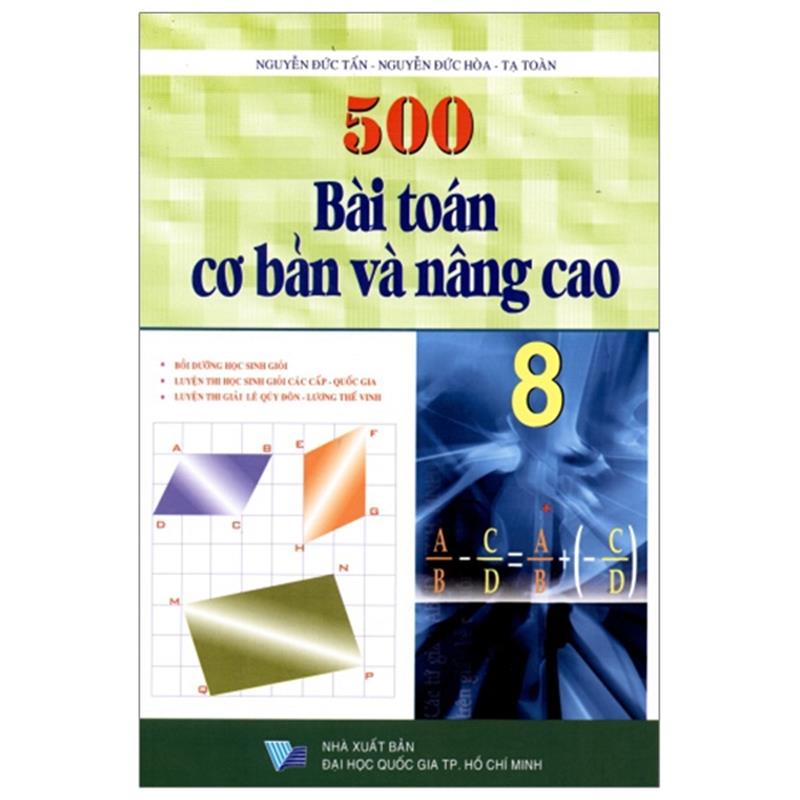 Sách 500 Bài Toán Cơ Bản Và Nâng Cao 8