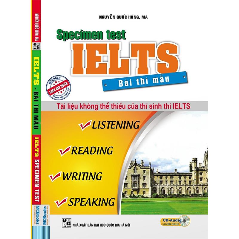 Sách Bài Thi Mẫu IELTS - IELTS Specimen Test