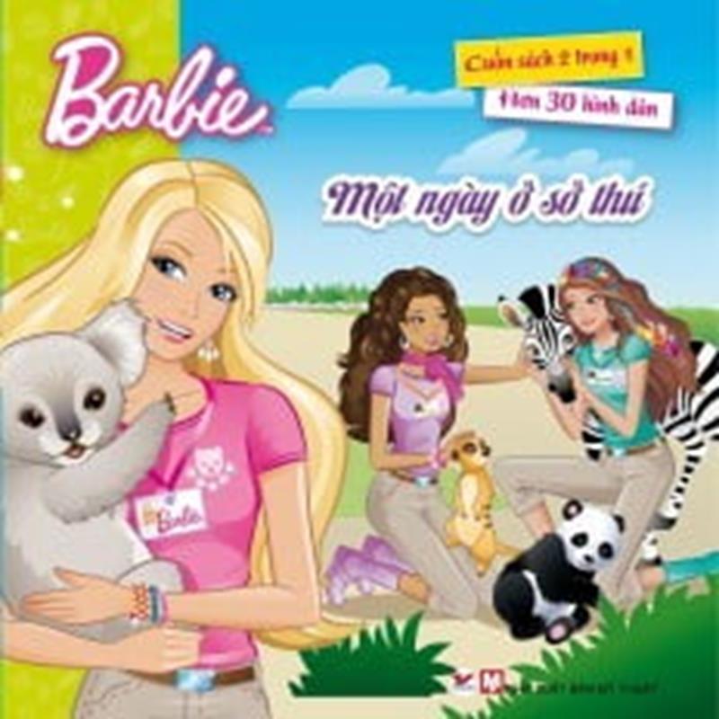 Sách Barbie - Một Ngày Ở Sở Thú, Những Nàng Hoạt Náo Viên Xinh Đẹp