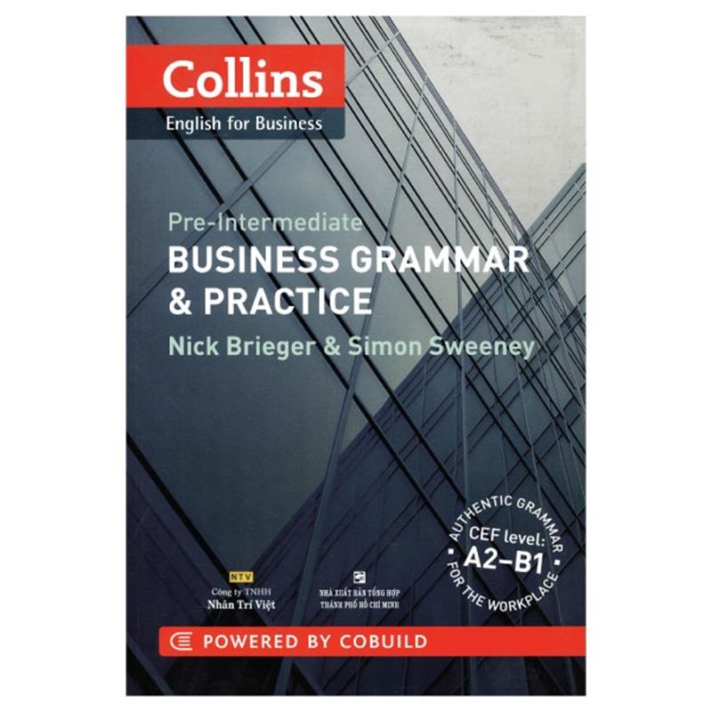 Sách Business Grammar & Practice (A2+B1)_Pre-Intermediate (Collins)