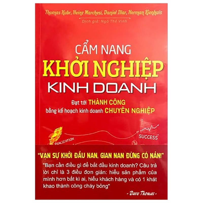 Sách Cẩm Nang Khởi Nghiệp Kinh Doanh (2017)