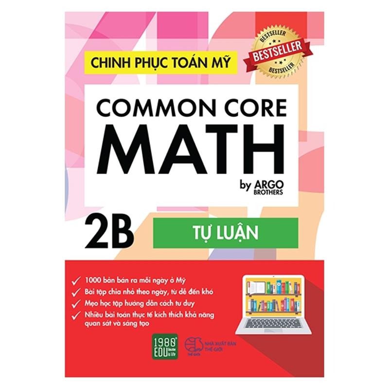 Sách Chinh Phục Toán Mỹ - Common Core Math (Tập 2B)