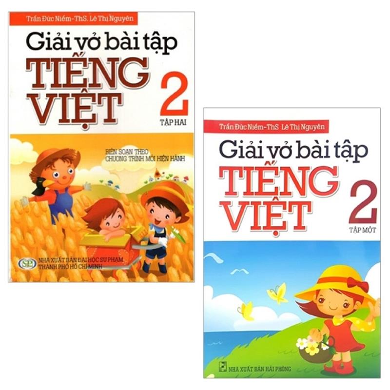 Sách Combo Giải Vở Bài Tập Tiếng Việt 2: Tập 1 Và 2 (Bộ 2 Tập)