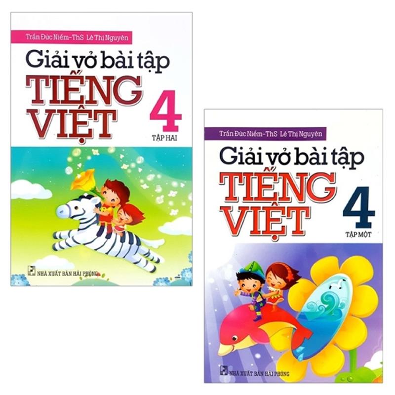 Sách Combo Giải Vở Bài Tập Tiếng Việt 4: Tập 1 Và 2 (Bộ 2 Tập)