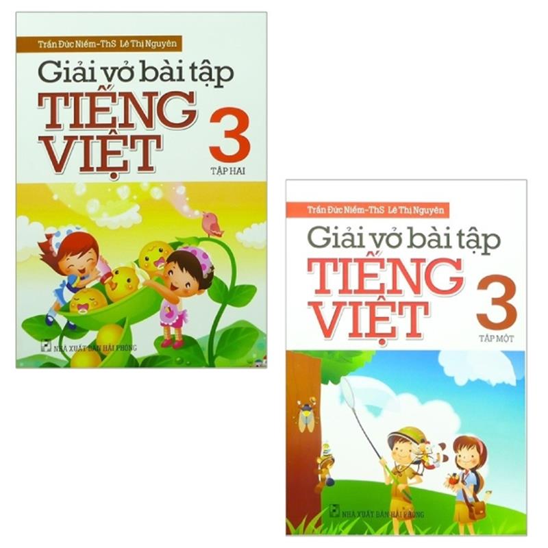 Sách Combo Giải Vở Bài Tập Tiếng Việt - Lớp 3: Tập 1 Và 2 (Bộ 2 Tập)