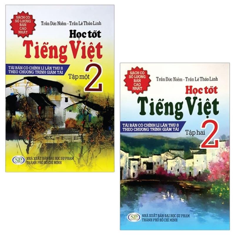 Sách Combo Học Tốt Tiếng Việt 2: Tập 1 + 2 (Bộ 2 Tập)