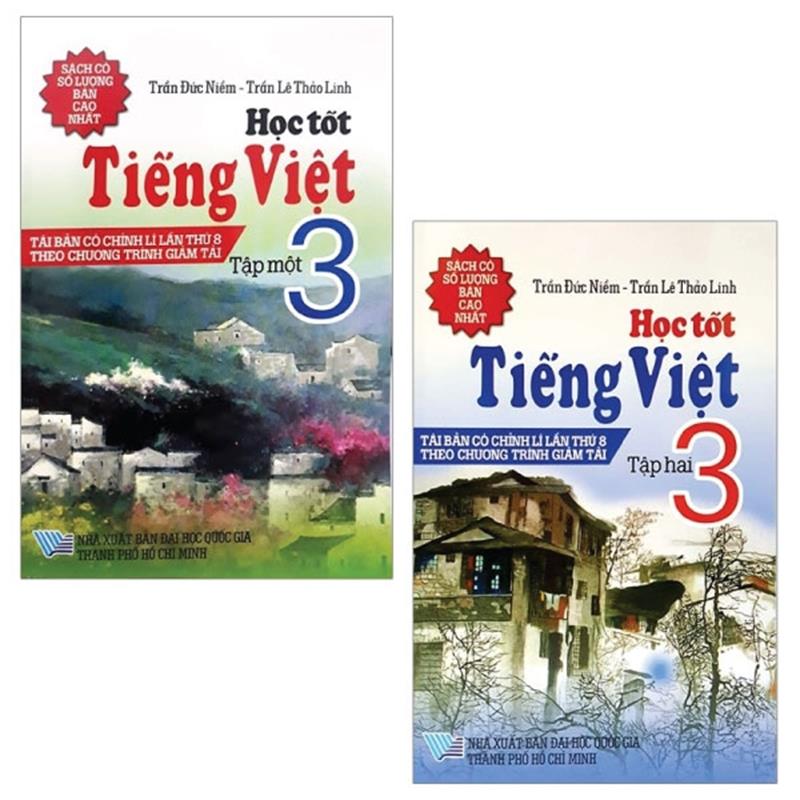 Sách Combo Học Tốt Tiếng Việt 3: Tập 1 + 2 (Bộ 2 Tập)