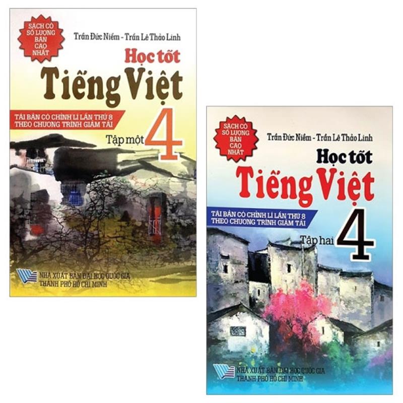 Sách Combo Học Tốt Tiếng Việt 4: Tập 1 + 2 (Bộ 2 Tập)