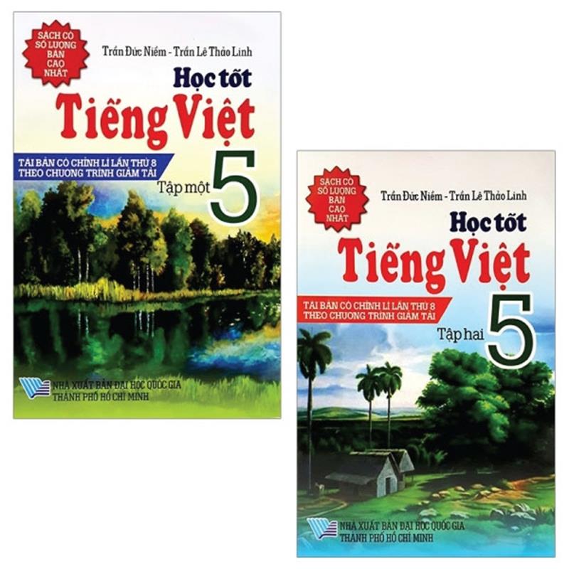 Sách Combo Học Tốt Tiếng Việt 5: Tập 1 + 2 (Bộ 2 Tập)